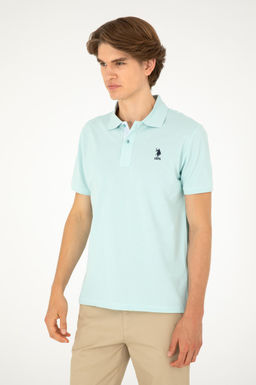 Мужская базовая футболка цвета морской волны Неожиданная скидка в корзине