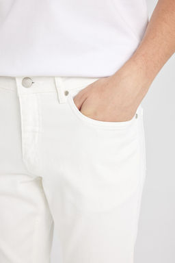 Pedro Slim Fit Джинсовые брюки узкого кроя с нормальной талией и узкими штанинами - Defacto фото 10