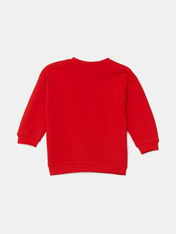 Bisiklet Yaka Nostaljik Maymun Bask?l? Erkek Bebek Sweatshirt - Waikiki фото 2