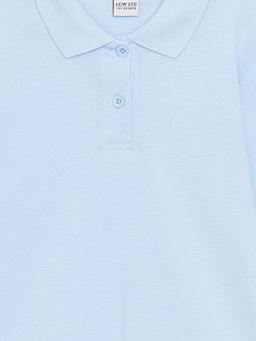 Polo Yaka Basic K?z ?ocuk Ti??rt - Waikiki фото 2