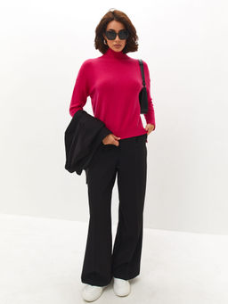 Свитер Дейн (фуксия) One Size - Nadi bordo фото 10