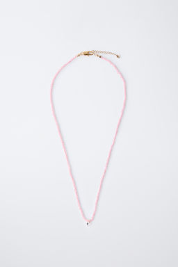 HEART CUBIC ZIRCONIA NECKLACE - Zara фото 3