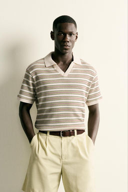 POLO REGULAR FIT RAYAS / Multicolor - Zara фото 2