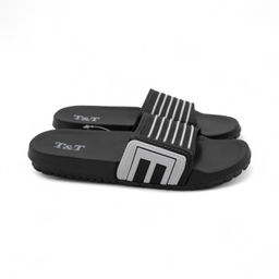 Шлепанцы 2345 черные - Sport фото 2