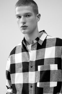 Camisa de franela Relaxed Fit
