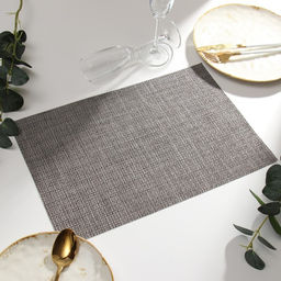 Салфетка на стол Доляна, цв.темно-серый, 45*30см  фото 2