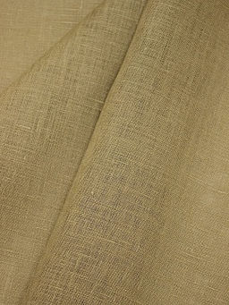 Лен сорочечный цв.Коричневый песок, ш.1.5м, лен-100%, 125гр/м.кв