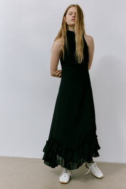 Maxivestido con volantes - H&m фото 3