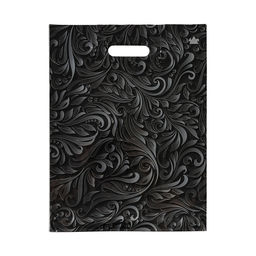 Цена за 50 шт. Пакет «Винтажные узоры», полиэтиленовый с вырубной ручкой, 30×39.5 см, 60 мкм