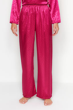 Beyaz Zebra Desenli Saten Dokuma Pijama Tak?m? THMAW24PT00001 - Trendyolmilla фото 21