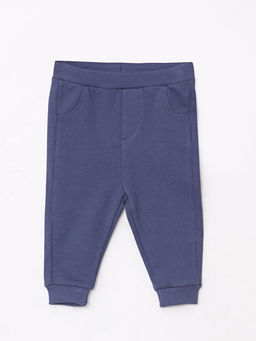 Bisiklet Yaka Uzun Kollu Bugs Bunny Bask?l? Erkek Bebek Sweatshirt ve Pantolon 2li Tak?m - Waikiki фото 3