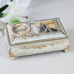 Шкатулка музыкальная / 63310E /уп 36/пластик - Галеонтрейд фото 4