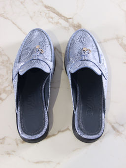 Мюли 1070.2614bl.Голубая мамба