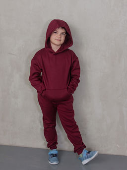 Костюм утепленный Д390/бордо