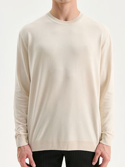 Bisiklet Yaka Erkek Triko Kazak