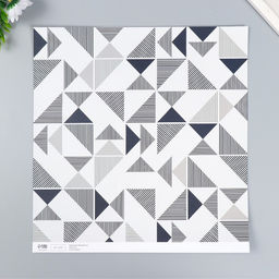 Цена за 5 шт. Бумага для скрапбукинга двусторонняя «Скандинавия», плотность 180 г, 30.5×32 см