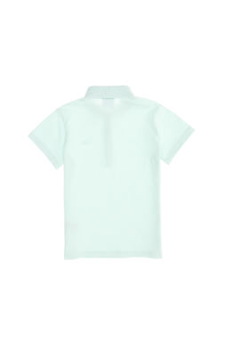 U. S. Polo Assn Базовая футболка цвета морской волны для девочек с воротником-поло - U.s. polo assn фото 4