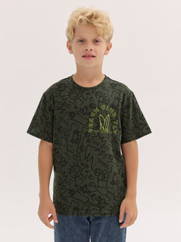 CHILLEASY 220012C-36 Футболка для мальчика, Хаки