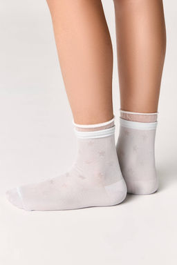 Цена за 2 пары Conte-Kids Носки TIP-TOP из вискозы с рисунками св.серый