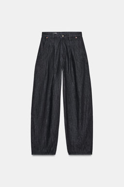 TRF MID-WAIST BAGGY JEANS - Zara фото 14