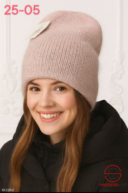 Шапка женская из ангоры - Bruno фото 6