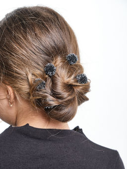 Набор шпилек PU0182 черный