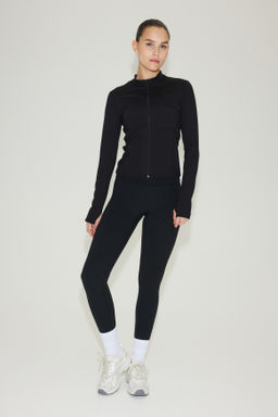 Warming zip-through sports jacket with DryMove - H&m фото 5