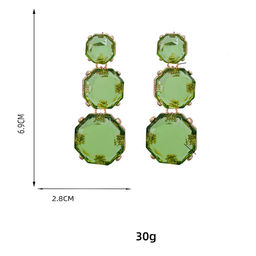 Серьги длинные на гвоздиках арт. 13 1002 (id 265526) - Rada фото 3