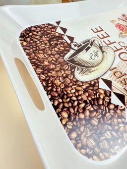 Поднос 42*30 см, 75861 прямоуг. микс пластик