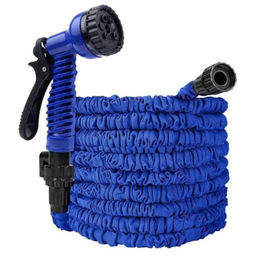 Шланг-стрейч для полива + пистолет в комплекте. Растягивается под напором до 40-45 метров ID2350