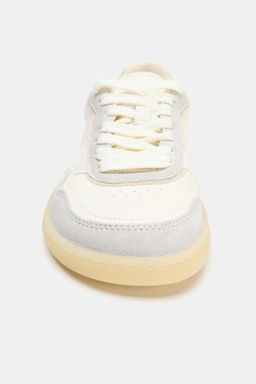 ZAPATILLAS PIEL COMBINADA BAREFOOT / Blanco Crudo - Zara фото 7