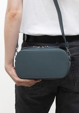 Модель №1604 | кожзам | гладкий | зеленый | Р924-16 | 33088 - L-craft фото 7