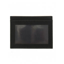 Обложка пропуск/карточка/проездной Croco-В-223 натуральная кожа черный пулл-ап (254) 264648  фото 2