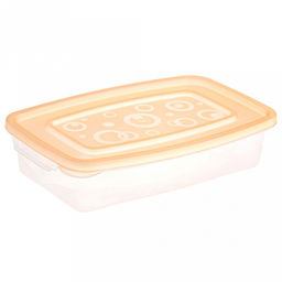 Контейнер пластмассовый Хозяюшка 0,45л, 17х11х3,5см, полипропилен, цвета микс (Россия) - Домашняя мода фото 2