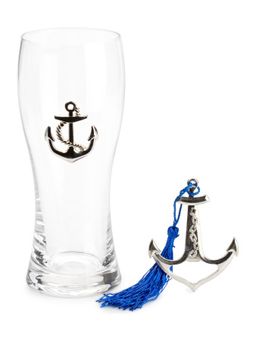 Бокал для пива с открывашкой ЯКОРЬ 460мл