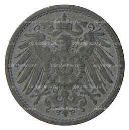 Монета 10 пфеннигов 1918 года Германия
