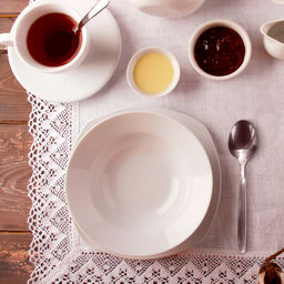 Ф_Тарелка глубокая 8" без бортов, "Collage", 200 мм (FK690), арт. фк690