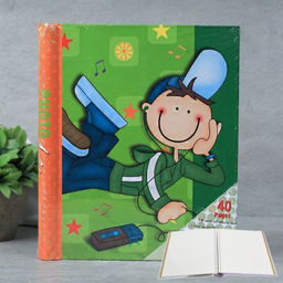 Фотоальбом магнитный 20 листов Дети / 031N /уп 40/микс 4 вида (Розовый) - Галеонтрейд фото 2