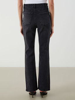 Dar Fit Flare Kad?n Jean Pantolon