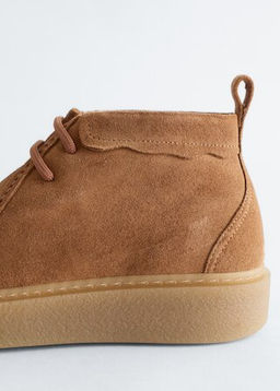 Botas tipo desert con plataforma