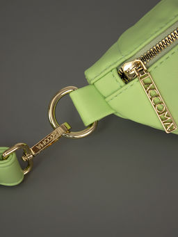 LACCOMA сумка Пэрри-Ф826-мятный эко кожа хлопок  фото 4