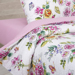 Постельное белье Мгновение (поплин DE LUXE) 2 сп. с Евро/Пододеяльник: 1 шт. - 215*175; Простыня: 1 шт. - 215*240; Наволочка: 2 шт. - 70*70; DE LUXE - Артпостель фото 3