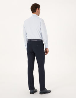 Lacivert Slim Fit Kuma_ Pantolon