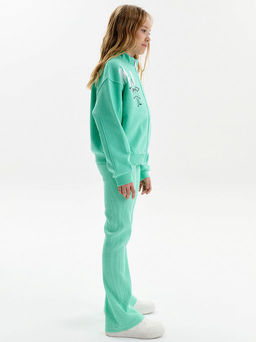 PELICAN, брюки для девочек, Ментол  фото 3