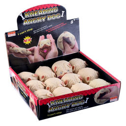 Цена за 12 шт. Антистресс игрушка «Собачка», мялка с пастой, МИКС