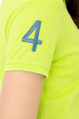 Женская базовая футболка фисташкового цвета Неожиданная скидка в корзине - U.s. polo assn фото 7