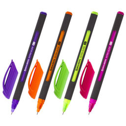 Цена за 2шт. Ручка шариковая масляная BRAUBERG "Extra Glide Soft Color", СИНЯЯ, узел 0,7 мм, линия письма 0,35 мм