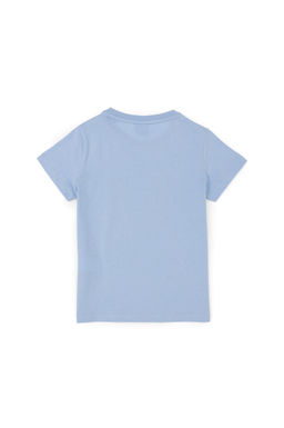 U. S. Polo Assn / Голубая базовая футболка с круглым вырезом для мальчиков - U.s. polo assn фото 7