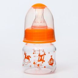 Бутылочка для кормления Карапуз, классическое горло, 60 мл., от 0 мес., цвета МИКС - Крошка я фото 2