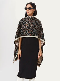 в составе ШЕРСТЬ и КАШЕМИР Большой, мягкий, теплый двусторонний палантин - Tantino фото 2